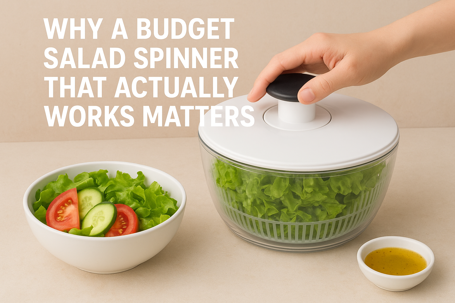 Budget Salad Spinner That Actually Works