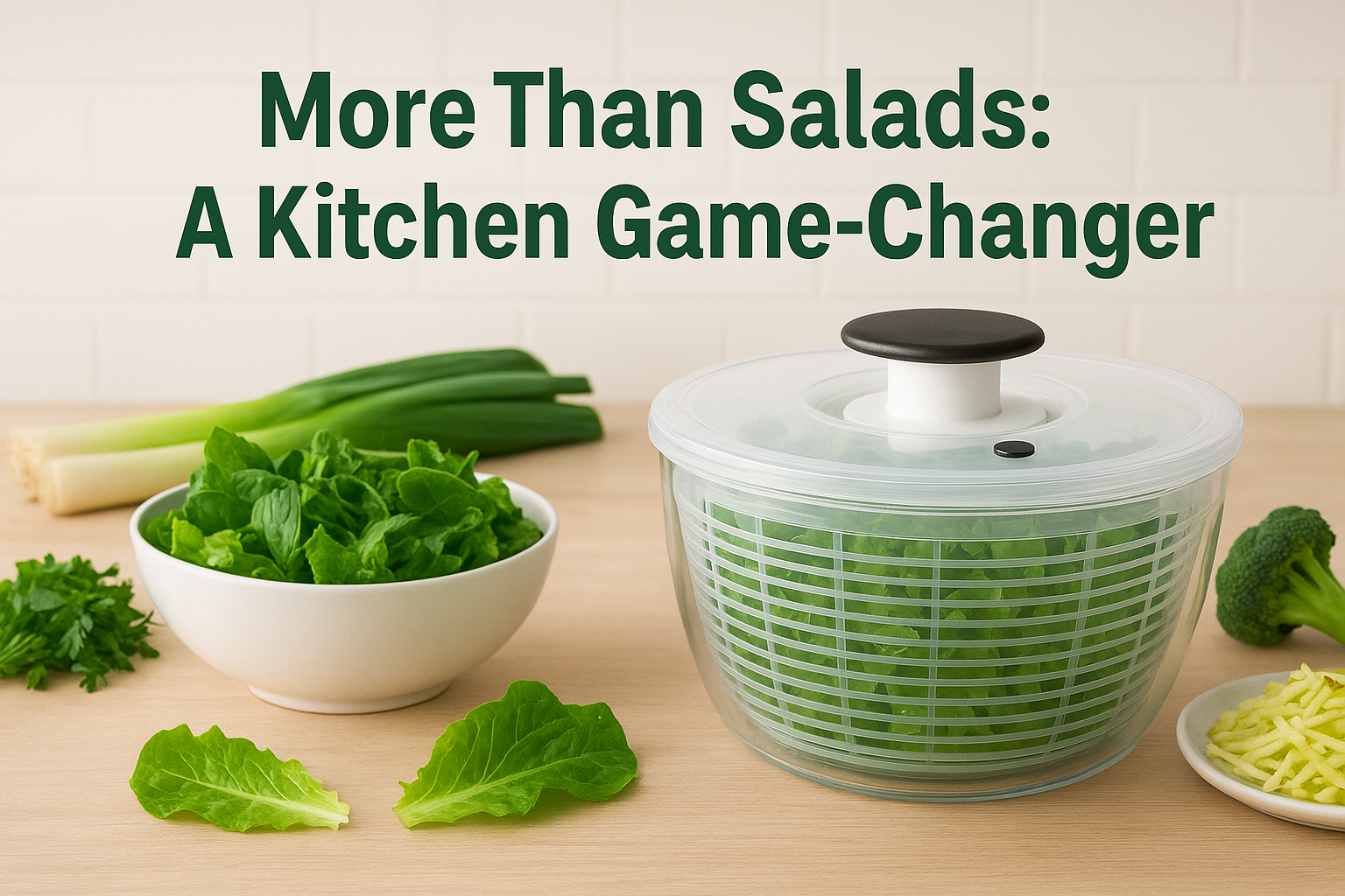 Does a Salad Spinner Really Make a Difference